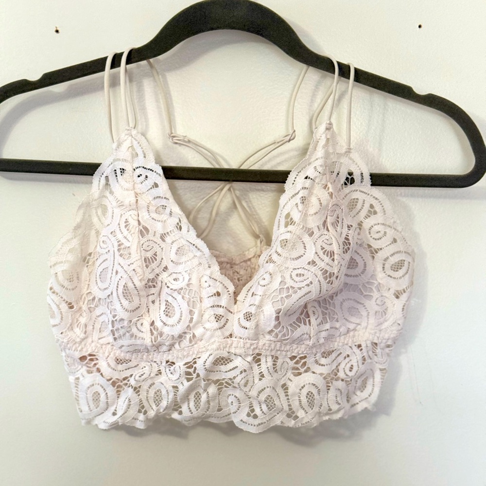 lace bralette, like-new condition